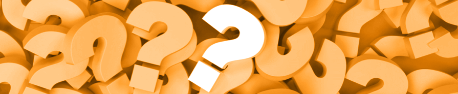 Orange Question Mark